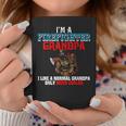 Im A Firefighter Grandpa Proud Only Much Cooler Fireman Coffee Mug Unique Gifts