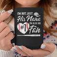 Im Not Just His Nana Im His Number One Fan Baseball Cute Coffee Mug Personalized Gifts