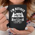 Im Retired Going Camping Is My Job Caravan Trailer Coffee Mug Unique Gifts