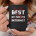 Im The Best Thing My Parents Ever Found On The Internet Coffee Mug Funny Gifts