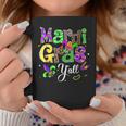 Its Mardi Gras Yall Funny Mardi Gras Party Costume Coffee Mug Personalized Gifts