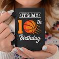 Its My 10Th Birthday Basketball Bday Party Celebration 10Th Coffee Mug Unique Gifts