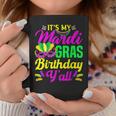 Its My Mardi Gras Birthday Yall Carnival Costume Mardi Gras Coffee Mug Personalized Gifts