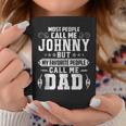 Johnny - Name Funny Fathers Day Personalized Men Dad Coffee Mug Personalized Gifts
