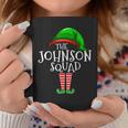 Johnson Squad Elf Group Matching Family Name Christmas Gift Coffee Mug Funny Gifts