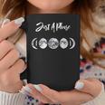 Just A Phase Moon Cycle Phases Of The Moon Astronomy Design Coffee Mug Unique Gifts