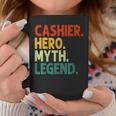 Kassierer Hero Myth Legend Retro-Kassierer Im Vintage-Stil Tassen Lustige Geschenke