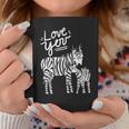 Kids Love You Happy Kids Apparel Mother Zebra And Baby Coffee Mug Funny Gifts