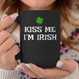 Kiss Me Im Irish St Patricks Day Funny Coffee Mug Personalized Gifts