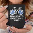 Klimaschutz Umsetzungsgerät Rad Bike Radfahren Geschenk Tassen Lustige Geschenke