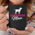 Labrador Mom Tassen mit Hunde-Silhouette, Ideal für Hundefreundinnen Lustige Geschenke