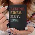 Legend Since May 1998 21St Birthday 21 Years Old Tshirt Coffee Mug Unique Gifts