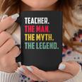 Lehrer Der Mann Mythos Legende Lustiges Wertschätzung Tassen Lustige Geschenke