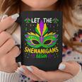 Let The Funny Shenanigans Begin Carnival Mardi Gras Coffee Mug Funny Gifts