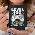 Level 100 Days Of School Completed Gamer Coffee Mug Unique Gifts
