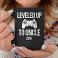 Leveled Up To Uncle 2019 New UncleGift For Gamer Coffee Mug Unique Gifts