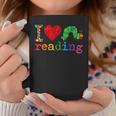 Librarian - I Love Reading - Hungry Caterpillar - Teacher Coffee Mug Unique Gifts