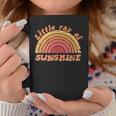 Little Ray Of Sunshine Sorority Girls Matching Little Sister Coffee Mug Unique Gifts