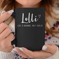 Lolli Like A Grandma Only Cooler Mothers Day Coffee Mug Personalized Gifts