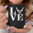 Love Air Force Proud Air Force Girlfriend Women Coffee Mug Unique Gifts