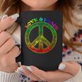 Love Peace 60Er 70Er Jahre Hippie-Kostüm Tassen Lustige Geschenke