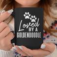 Loved By A Goldendoodle Gift For Dog Mom Or Dad Coffee Mug Unique Gifts
