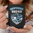 Maintenance Squad Men Worker Maintenance Man Technician Coffee Mug Funny Gifts