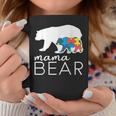 Mama Bear Autism Mom For Women Coffee Mug Funny Gifts