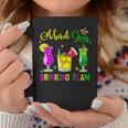 Mardi Gras Drinking Team Carnival Fat Tuesday Lime Cocktail Coffee Mug Funny Gifts