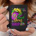 Mardi Gras Dripping Lips Funny Mardi Gras Drip Colors V2 Coffee Mug Funny Gifts