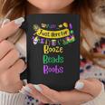 Mardi Gras For Men Women Im Just Here For Booze Beads Boobs Coffee Mug Personalized Gifts