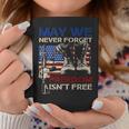 May We Never Forget Freedom Isnt Free Veterans Day Coffee Mug Funny Gifts