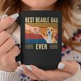 Mens Best Beagle Dad Ever Vintage Fist Bump Funny Dog Lover Coffee Mug Funny Gifts