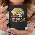 Mens Cute Best Beagle Dad Ever Retro Vintage Puppy Lover Design Coffee Mug Funny Gifts