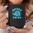 Mens Daddy To Be Elephant Blue Gender Reveal Baby Shower Coffee Mug Personalized Gifts