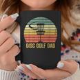 Mens Disc Golf Dad Vintage Fathers Day Frisbee Golfer Retro Coffee Mug Funny Gifts