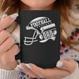 Mens Football Dad Helmet For Men Proud Fathers Day College Season V2 Coffee Mug Funny Gifts