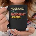 Mens Mens Funny Husband Dad Taxidermy Legend Vintage Retro Coffee Mug Funny Gifts