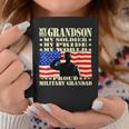 Mens My Grandson My Soldier Hero Proud Military Grandad Gifts Coffee Mug Funny Gifts