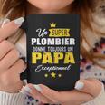 Mens Plumber Dad Fathers Day To Be Father Coffee Mug Personalized Gifts