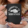 Mens Promoted To Godfather Est 2019Shirt Fathers Day Gifts Coffee Mug Unique Gifts