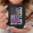 Military Child Month Us Flag Purple Up Military Kids Coffee Mug Unique Gifts