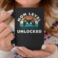 Mom Level Unlocked Game Lover Gamer New Baby Mother Mamma Coffee Mug Funny Gifts