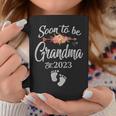Mother Womens Soon To Be Grandma 2023 With Flower Mothers Day Mom Coffee Mug Unique Gifts