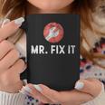 Mr Fix It Funny Plumber Gift For Dad Coffee Mug Unique Gifts