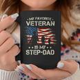 My Favorite Veteran Is My Step Dad For Father Veterans Day V2 Coffee Mug Funny Gifts