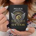 Never Underestimate The Power Of An Otter Coffee Mug Funny Gifts