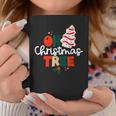 Oh Christmas Tree Cakes Debbie Funny Christmas Snack Cake Coffee Mug Personalized Gifts