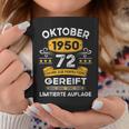 Oktober 1950 Lustige Geschenke 72 Geburtstag Tassen Lustige Geschenke