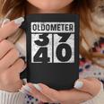 Oldometer Odometer Funny 40Th Birthday Gift 40 Yrs Coffee Mug Funny Gifts